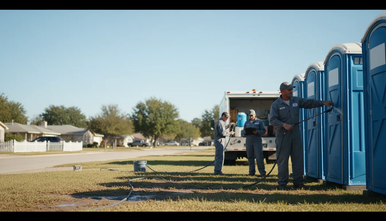 Long-Term Portable Toilet Rental in Danvers, IL near me
